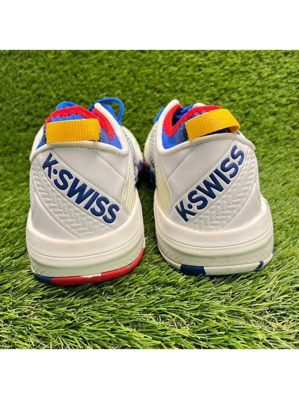 K-Swiss Hypercourt Supreme Mens Size 12 White Athletic Tennis Shoes Sneakers